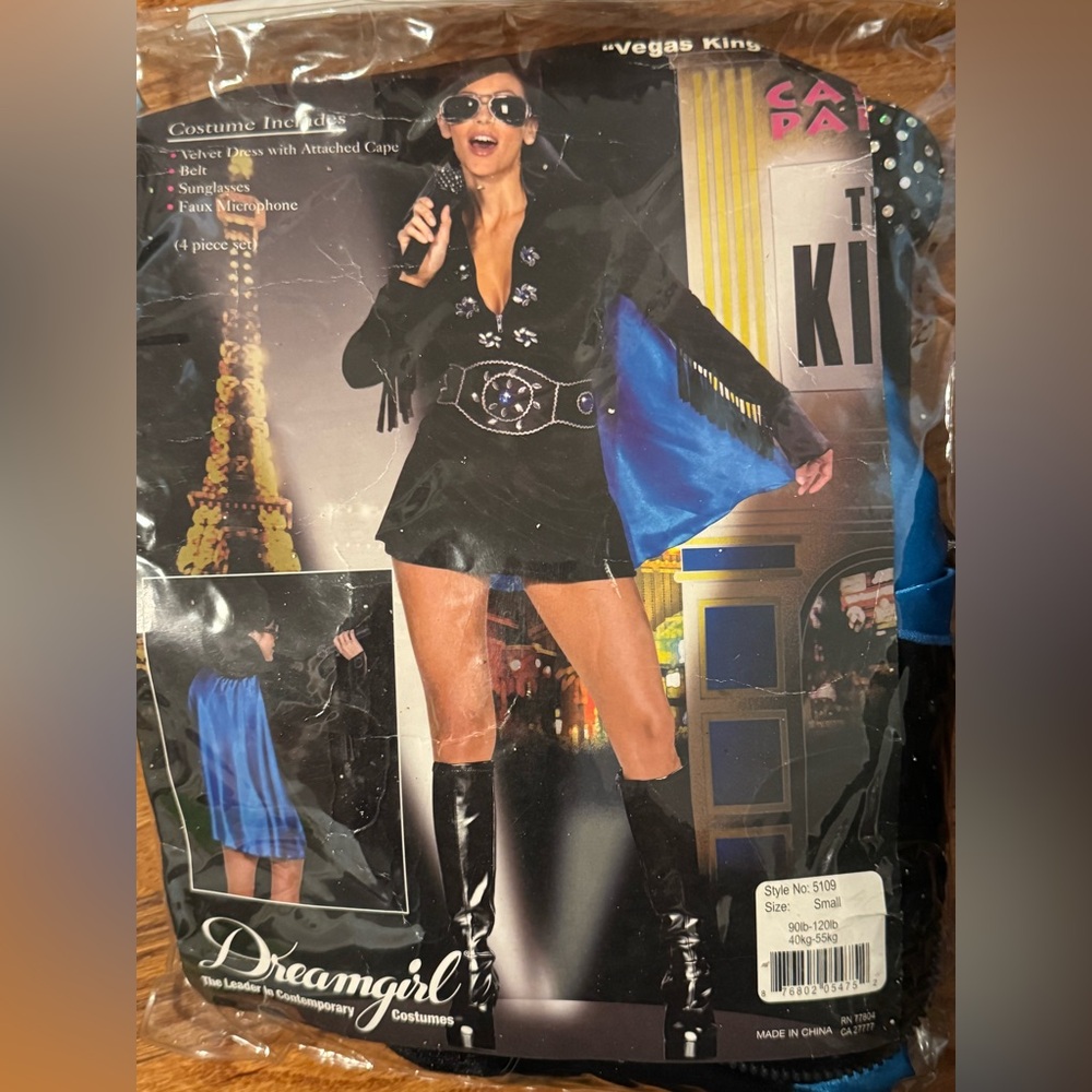 Vegas King women’s costume